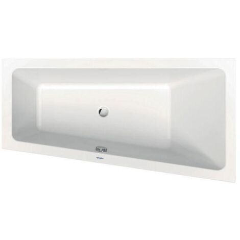 Duravit No.1 Einbau-Badewanne, Trapez, 1600x850mm, 1