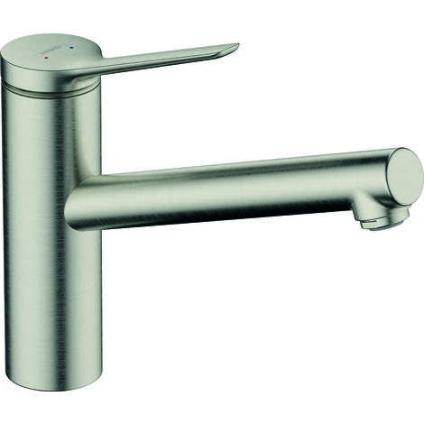 hansgrohe Zesis M33 Einhebel-Küchenmischer 150mm 4l/min 1jet, Edelstahl Finish, Niederdruck