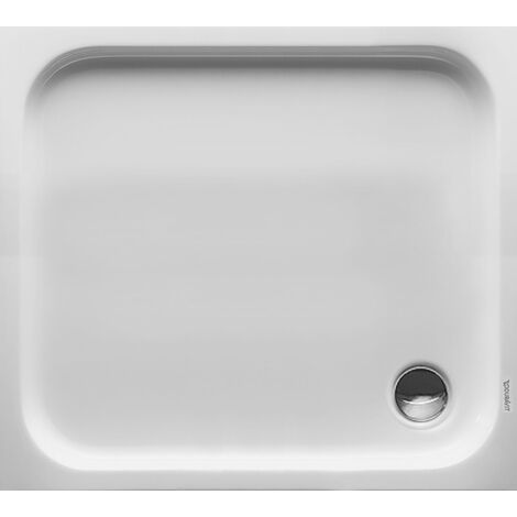 Duravit D-Code Duschwanne, 1000x900mm, Rechteckig, Einbauversion,