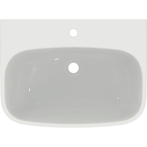 Ideal Standard i.life A Waschtisch, 1 Hahnloch, mit Überlauf,