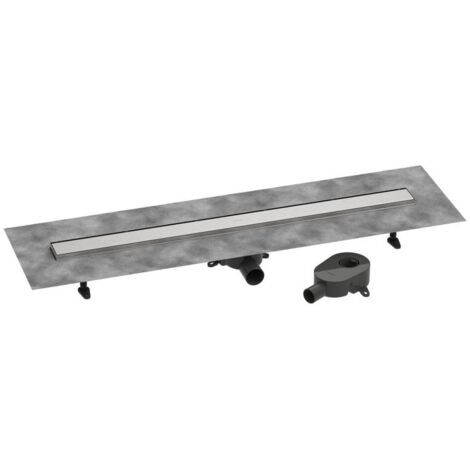 hansgrohe RainDrain Go Komplettset Duschrinne 1000, rückseitig