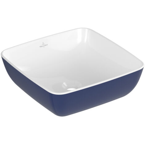 Villeroy & Boch Artis Aufsatzwaschbecken, quadrat, ohne Überlauf,