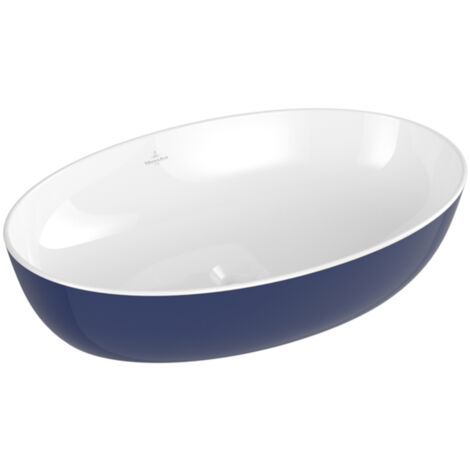 Villeroy & Boch Artis Aufsatzwaschbecken, oval, ohne Überlauf,