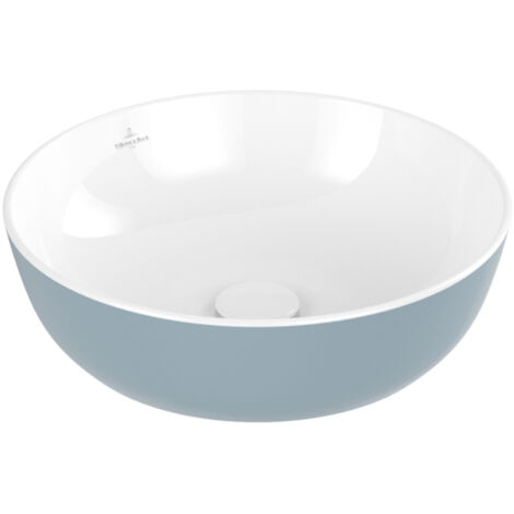 Villeroy & Boch Artis Aufsatzwaschbecken, rund, ohne Überlauf,