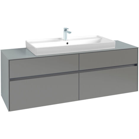Villeroy & Boch Collaro Waschbeckenunterschrank, 4 Auszüge, (1/2)