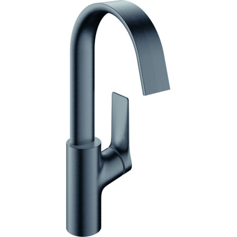 Hansgrohe Vivenis - Waschtischmischer mit Schwenkauslauf, EcoSmart, gebürstetes Schwarzchrom 75032340