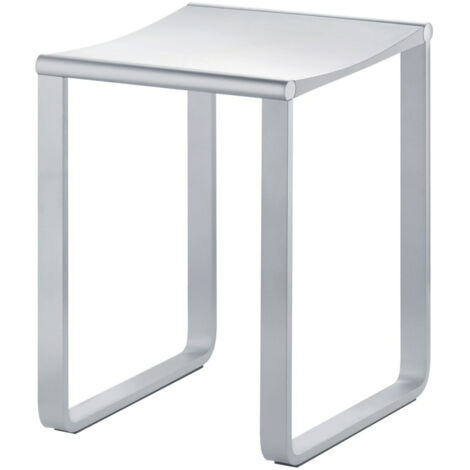 Keuco Hocker Plan Aluminium silber-eloxiert/lichtgrau