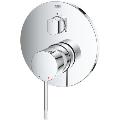 Grohe Fertigmontageset Essence UP-EHM, mit 3-Wege-Umstellung, chrom