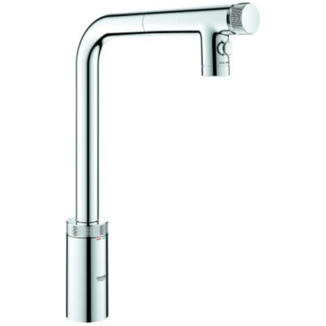 Grohe Einhand-Spültischbatterie Minta SmartControl 31889 azb. Laminarauslauf chrom