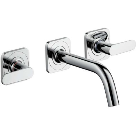 hansgrohe AXOR Citterio 3-Loch Waschtischarmatur Unterputz für