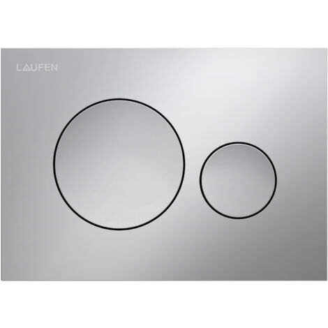 LAUFEN INEO Betätigungsplatte Moon, für WC-Element, (1/2)