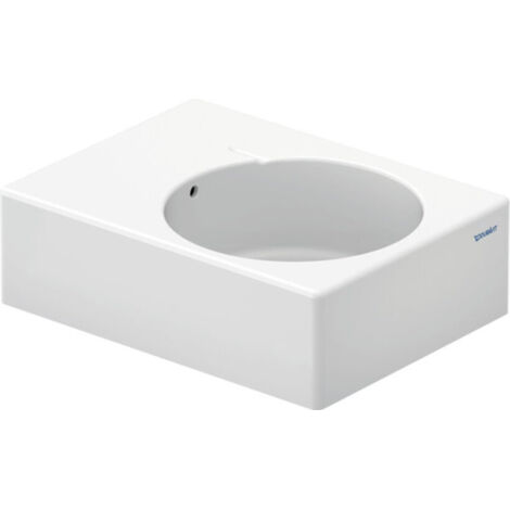 Duravit Scola Waschtisch, 615x460mm, mit Überlauf, 1 Hahnloch (1/2)