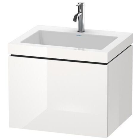 Duravit L-Cube c-bonded Set wandhängend, 1 Auszug, ohne Überlauf, (1/5)