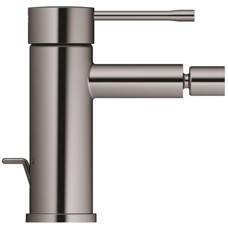 Grohe Bidet-Einhebelmischer Essence 1/2", mit Ablaufgarnitur, hard graphite