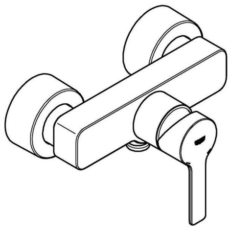 Grohe Lineare - Duscharmatur, Hard Graphite gebürstet 33865AL1