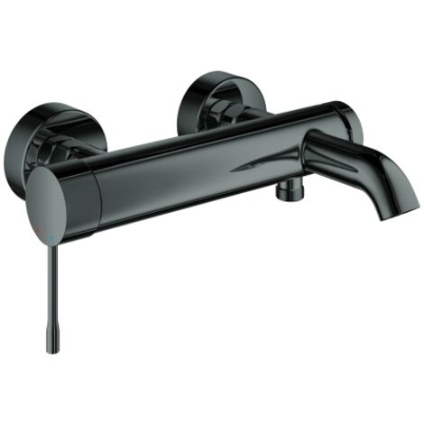 Grohe Wannen-Einhebelmischer Essence hard graphite, Wandmontage