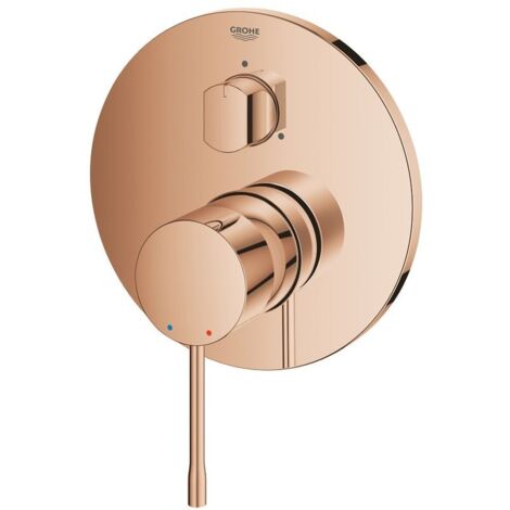 Grohe Fertigmontageset Essence UP-EHM, m 3-Wege-Umstellung, warm sunset