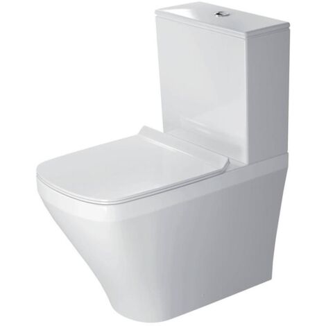 Duravit Stand-WC DuraStyle Kombi 63cm Tiefspüler, für