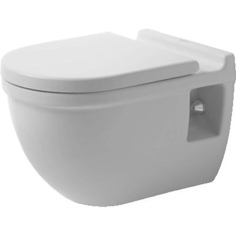 Duravit Starck 3 - Wand-WC Comfort, mit WonderGliss, weiß 22150900001