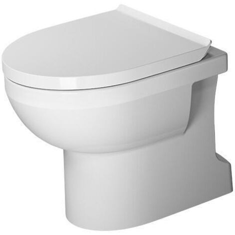 Duravit No.1 Stand-WC, rimless, 370x560mm, Abgang senkrecht,