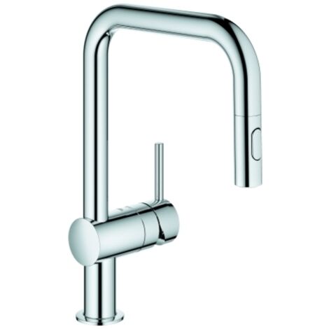 GROHE Minta Einhand-Spültischarmatur, Ausladung 225mm, U-Auslauf, (1/5)