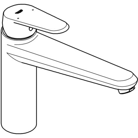 Grohe Eurodisc Cosmopolitan Einhand-Spültischbatterie,