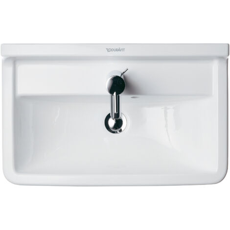 Duravit Starck 3 - Waschtisch 65x49 cm, mit 1 Hahnloch, weiß 0300650000
