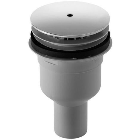 Duravit Duschwannenablauf, 90mm senkrechter Abgang, chrom,