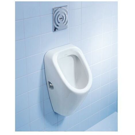 Duravit Urinal Duraplus, Zulauf und Ablauf ohne Deckel,