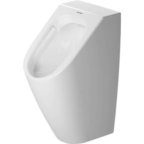 Duravit ME by Starck Urinal Duravit Rimless, Zulauf von hinten,