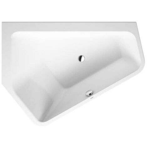 Duravit Paiova Fünfeck Badewanne, Ecke links, 2 Rückenschrägen,