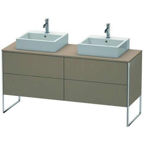 Duravit XSquare Konsolenwaschtischunterbau freistehend, für zwei (1/5)