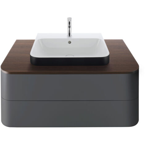 Duravit Happy D.2 Plus Konsole, 1000x550 mm, 1 Auschnitt, für
