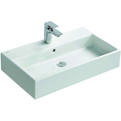 Ideal Standard Strada Waschtisch 710mm, 1 Hahnloch, mit Überlauf,
