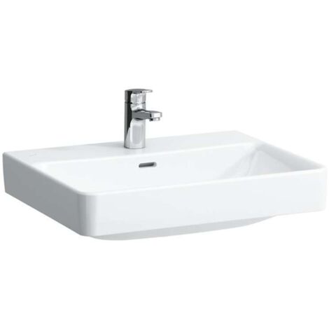 Laufen Pro S - Waschtisch, 60x47 cm, 1 Hahnloch, mit LCC, weiß H8109634001041