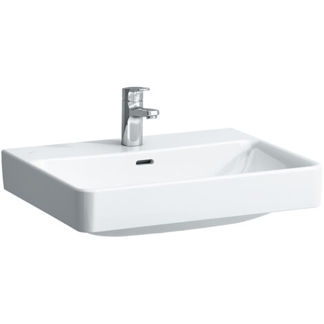 LAUFEN PRO S Aufsatzwaschtisch, 1 Hahnloch, mit Überlauf,