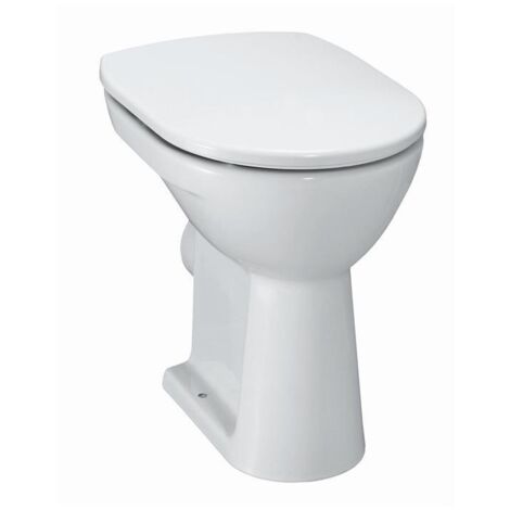 LAUFEN PRO Stand-Flachspül-WC, Abgang waagerecht, 360x470x450mm,