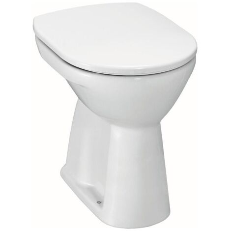 LAUFEN PRO Stand-Flachspül-WC, Abgang senkrecht, 360x470x450mm,