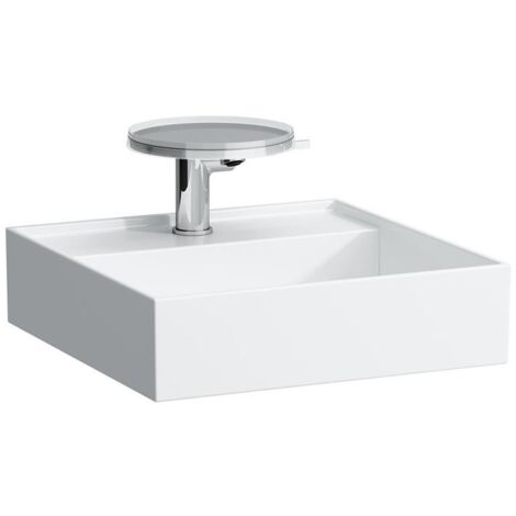 LAUFEN Kartell Handwaschbecken, unterbaufähig, 2 Hahnlöcher, ohne
