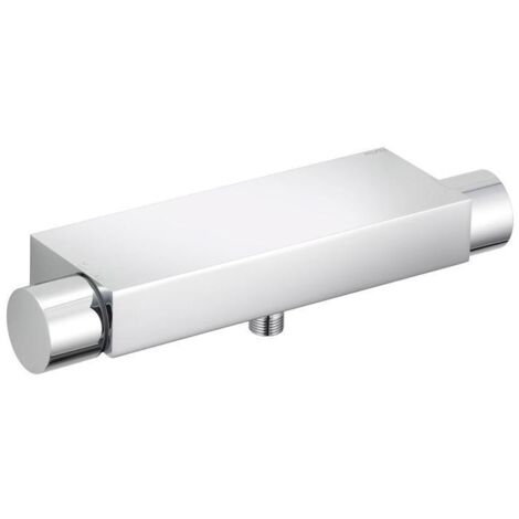 KEUCO EDITION 11 Thermostat-Brausearmatur Aufputz, Breite 324mm,