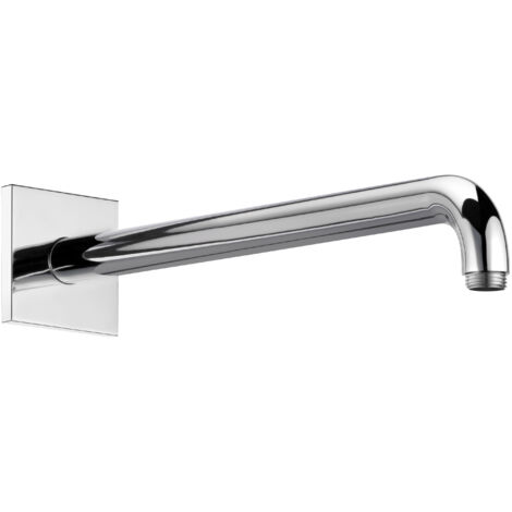 KEUCO Brausearm, Rosettenform eckig, 450mm, 53088010402