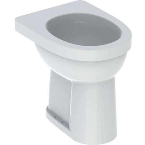 Geberit Renova Nr. 1 Comfort Stand-WC Flachspüler, erhöht,