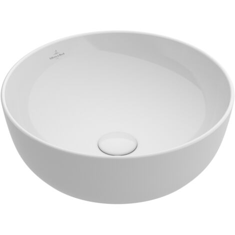 Villeroy & Boch Artis Aufsatzwaschbecken, rund, ohne Überlauf,