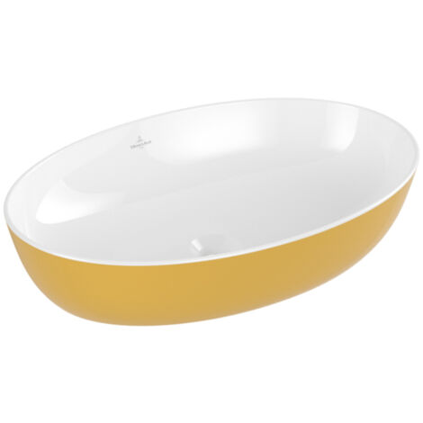 Villeroy & Boch Artis Aufsatzwaschbecken, oval, ohne Überlauf,