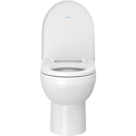 Duravit No.1 Stand-WC Set, inklusive WC-Sitz, 370x480mm, weiß