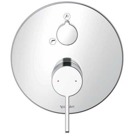Duravit D-Neo Einhebel-Wannenmischer, Unterputz, 2 Verbraucher, (1/5)