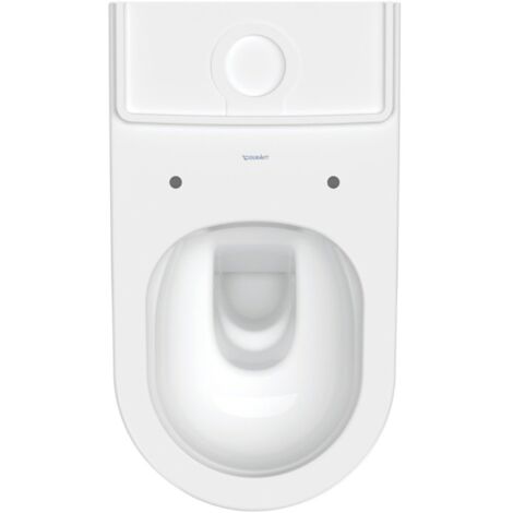 Duravit D-Neo Stand-WC, für Kombination, Tiefspüler, spülrandlos,