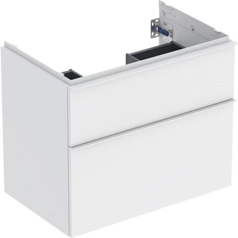 Geberit iCon Unterschrank für Waschtisch, 2 Schubladen,