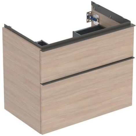Geberit iCon Unterschrank für Waschtisch, 2 Schubladen,