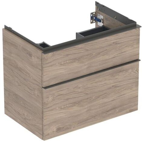 Geberit iCon Unterschrank für Waschtisch, 2 Schubladen,
